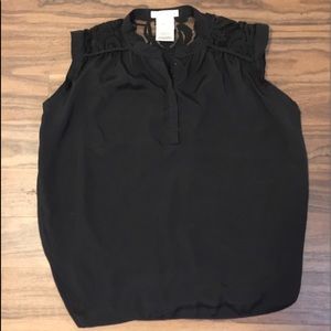 Black BCBG blouse, size m